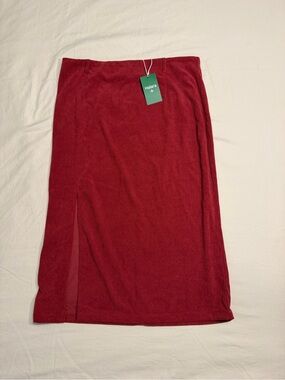 NWT Halara Skirt Size XL Red